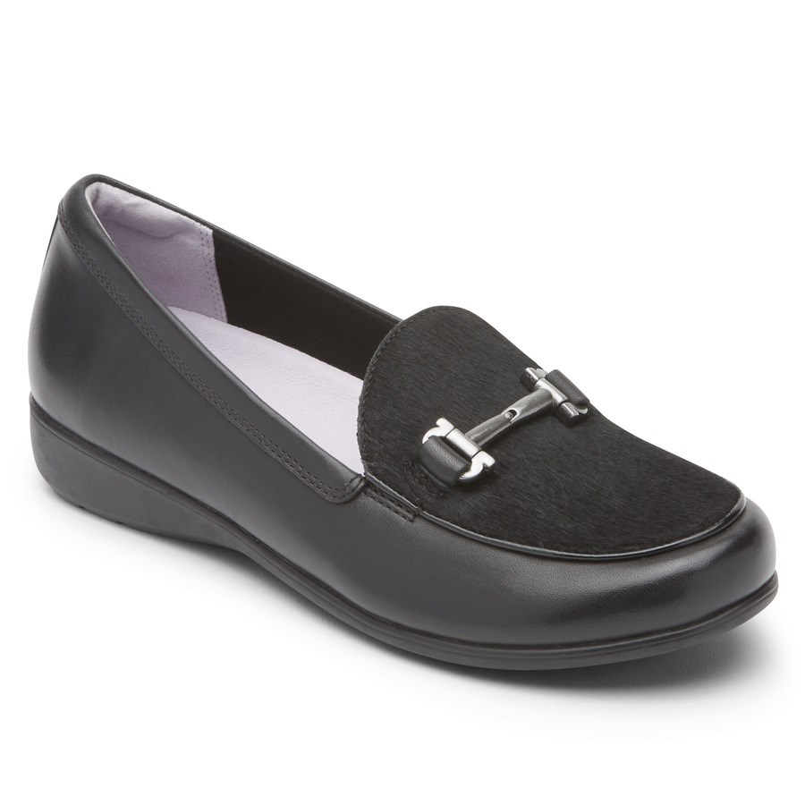 Rockport Abbey Bit Loafers Dames Zwart | NL50I98O1