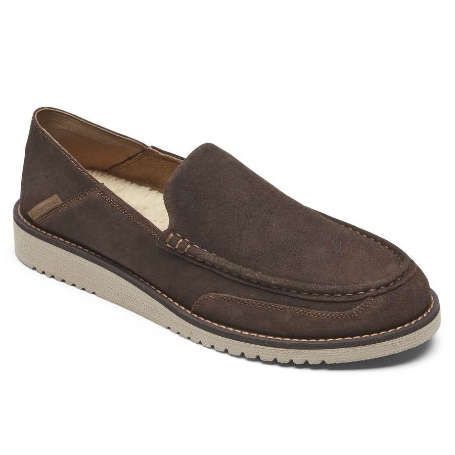 Rockport Axelrod Crushback Slip-On Loafers Heren Donkerbruin | NL1M0OI59