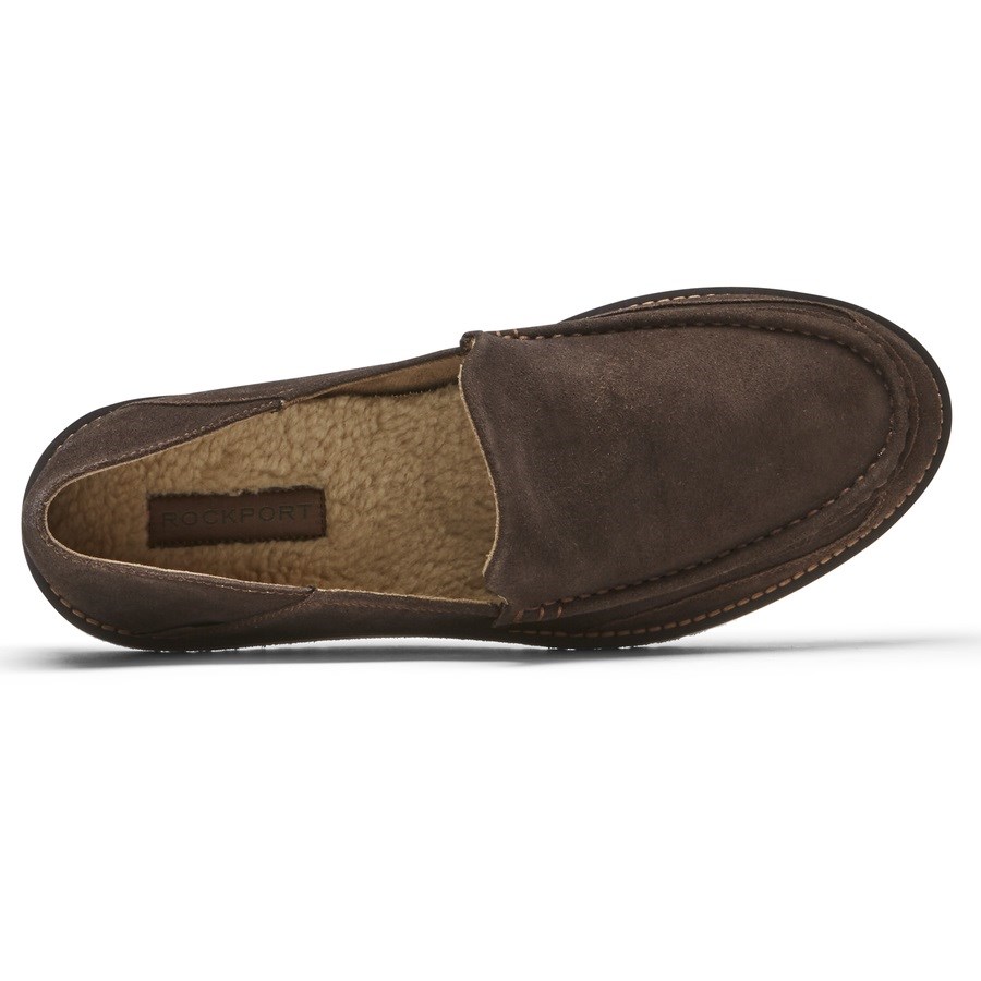 Rockport Axelrod Crushback Slip-On Loafers Heren Donkerbruin | NL1M0OI59