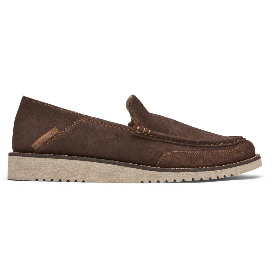 Rockport Axelrod Crushback Slip-On Loafers Heren Donkerbruin | NL1M0OI59