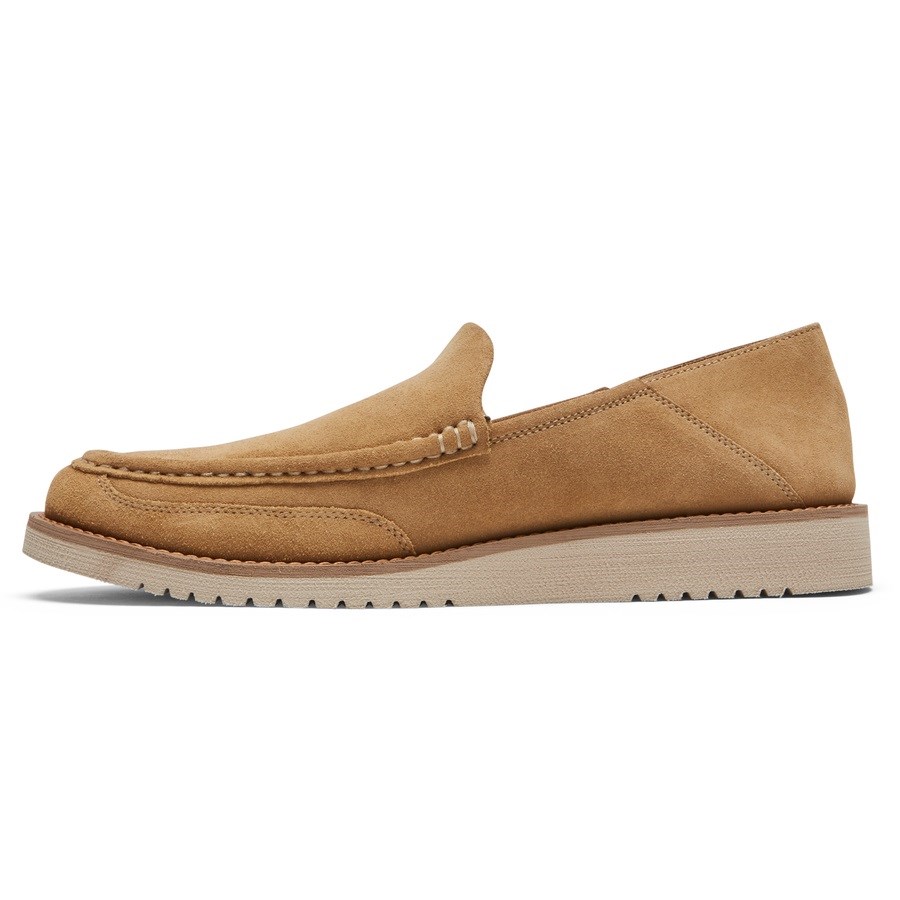 Rockport Axelrod Crushback Slip-On Loafers Heren Lichtbruin | NL1M90286