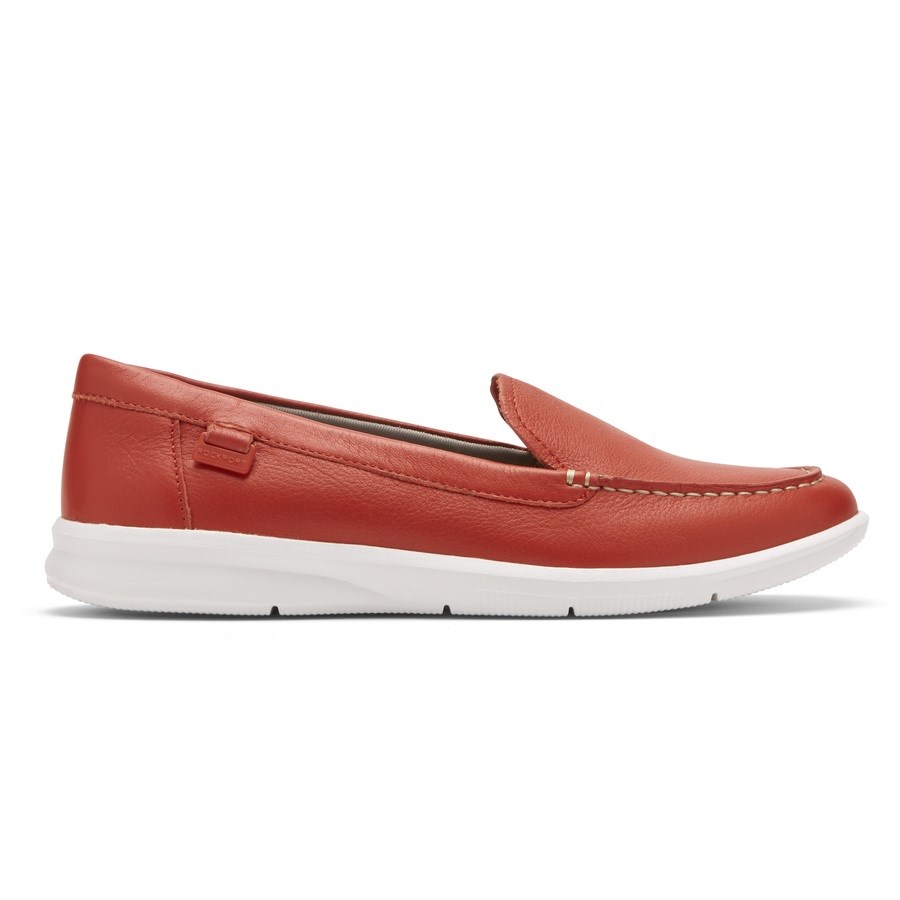 Rockport Ayva Washable Loafers Dames Rood | NL81529OM