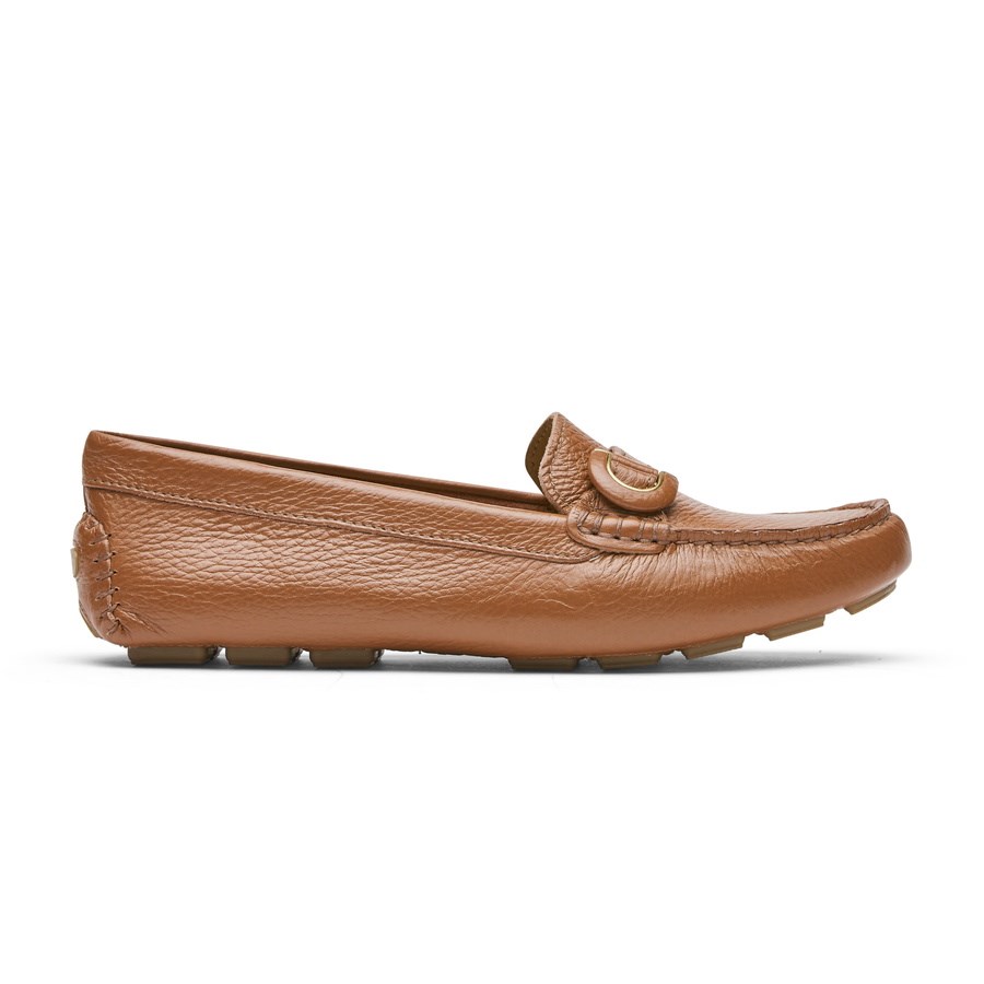 Rockport Bayview Ring Loafers Dames Bruin | NL5OM0I69