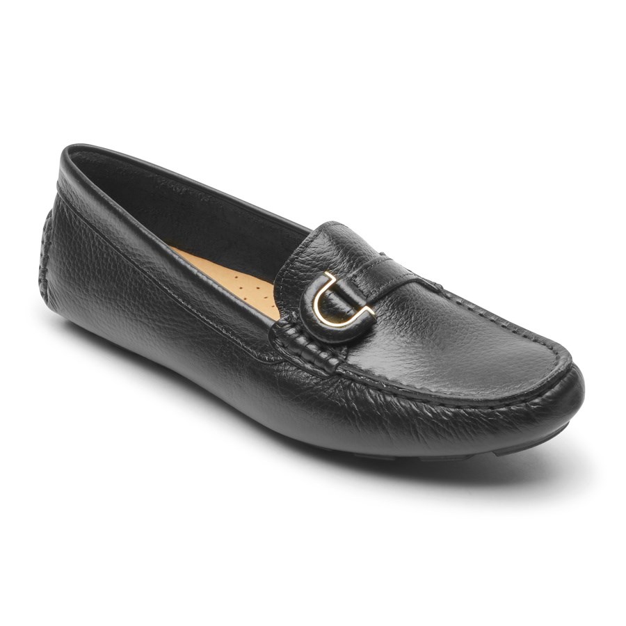 Rockport Bayview Ring Loafers Dames Zwart | NL2501986