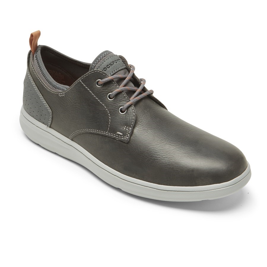 Rockport Beckwith Plain Neus Oxford Schoenen Heren Donkergrijs | NL096IO81