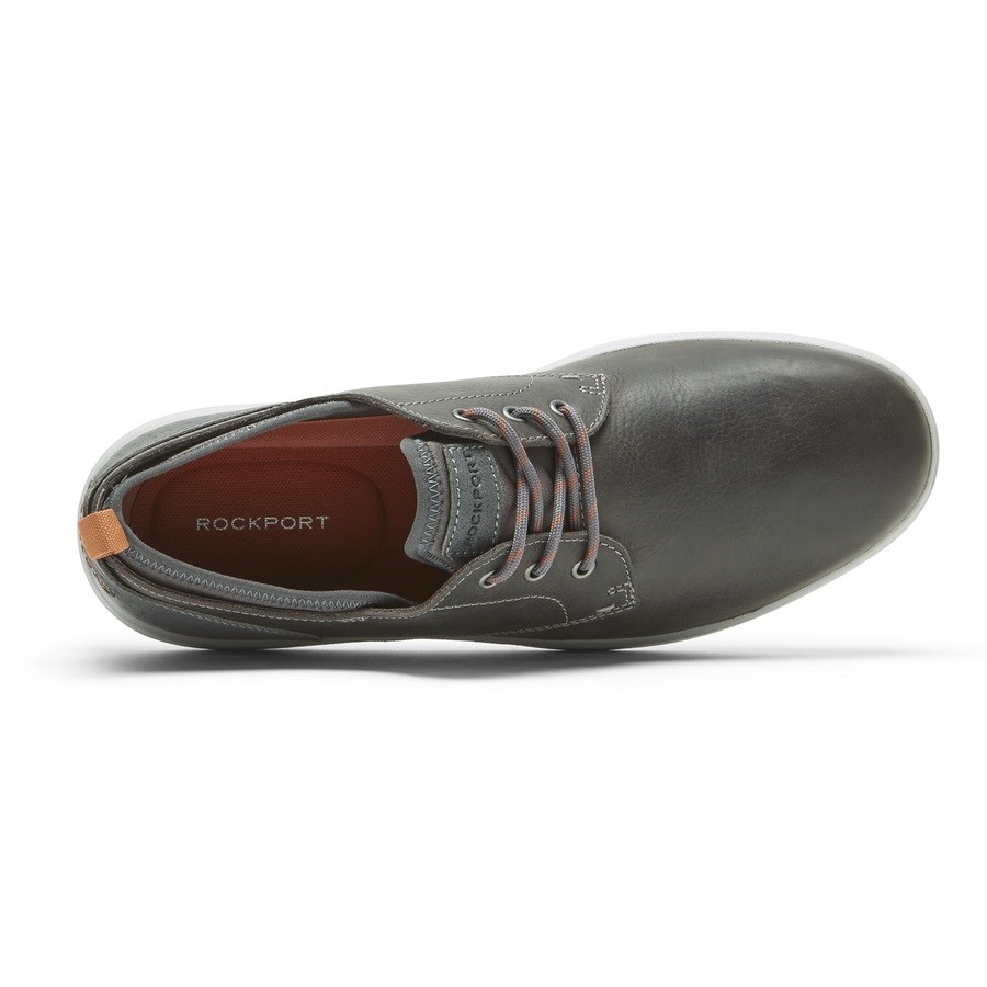 Rockport Beckwith Plain Neus Oxford Schoenen Heren Donkergrijs | NL096IO81