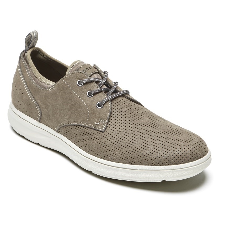 Rockport Beckwith Plain Neus Oxford Schoenen Heren Olijfgroen | NL12O5IM0