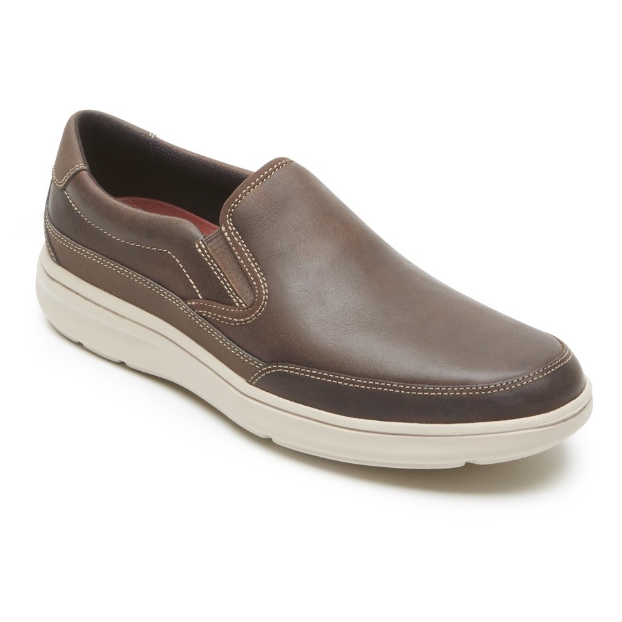 Rockport Beckwith Slip On Sneakers Heren Chocola | NL0I918M2