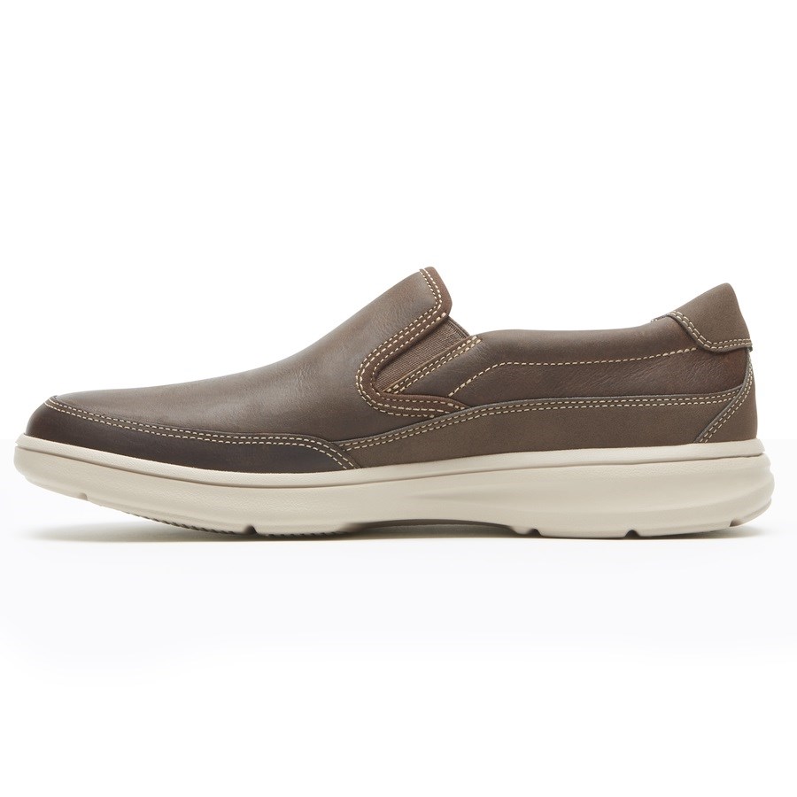 Rockport Beckwith Slip On Sneakers Heren Chocola | NL0I918M2