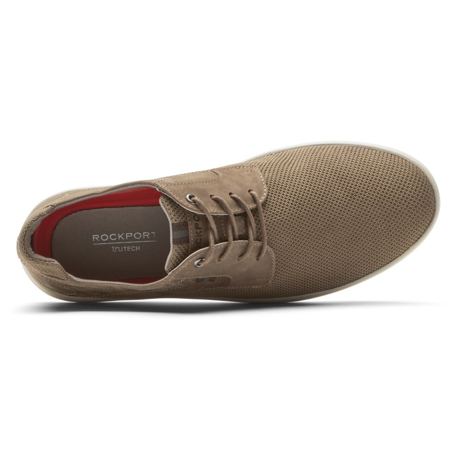 Rockport Caldwell Plain Neus Oxford Schoenen Heren Bruin | NL682MO5I