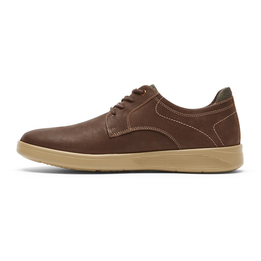 Rockport Caldwell Plain Neus Oxford Schoenen Heren Chocola | NL6I108O9