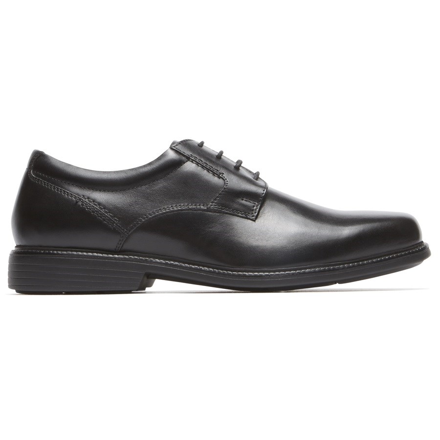 Rockport Charles Weg Plain Neus Oxford Oxford Schoenen Heren Zwart | NL9IM80O6