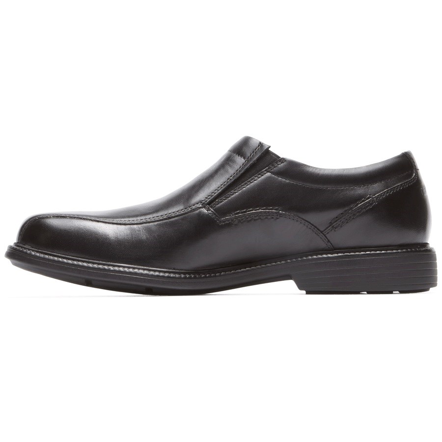 Rockport Charles Weg Slip-On Loafers Heren Zwart | NL7280I96