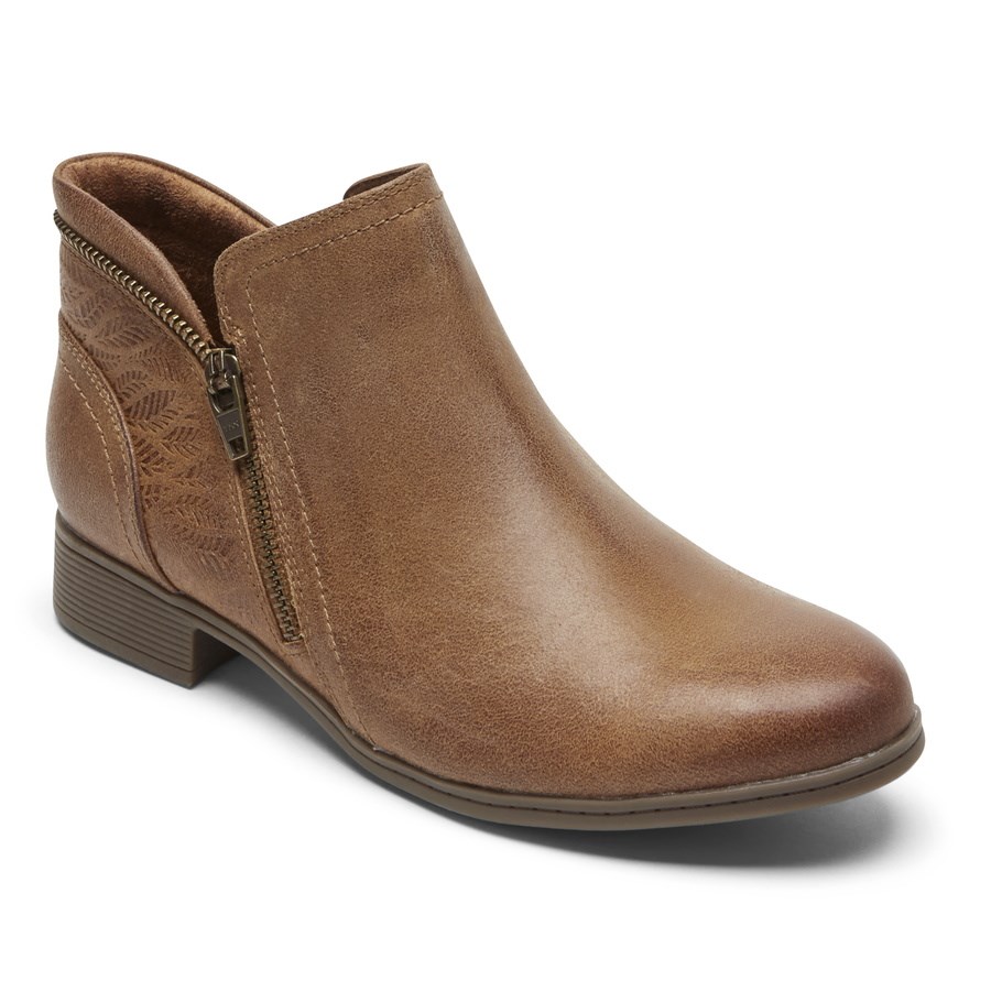 Rockport Cobb Hill Crosbie Laarzen Dames Bruin | NL36910O2