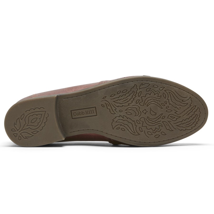 Rockport Cobb Hill Crosbie Slip-On Loafers Dames Rood | NL7102958