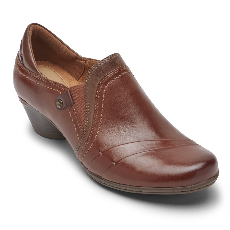 Rockport Cobb Hill Laurel Slip-On Laarzen Dames Donkerbruin | NL40I5682