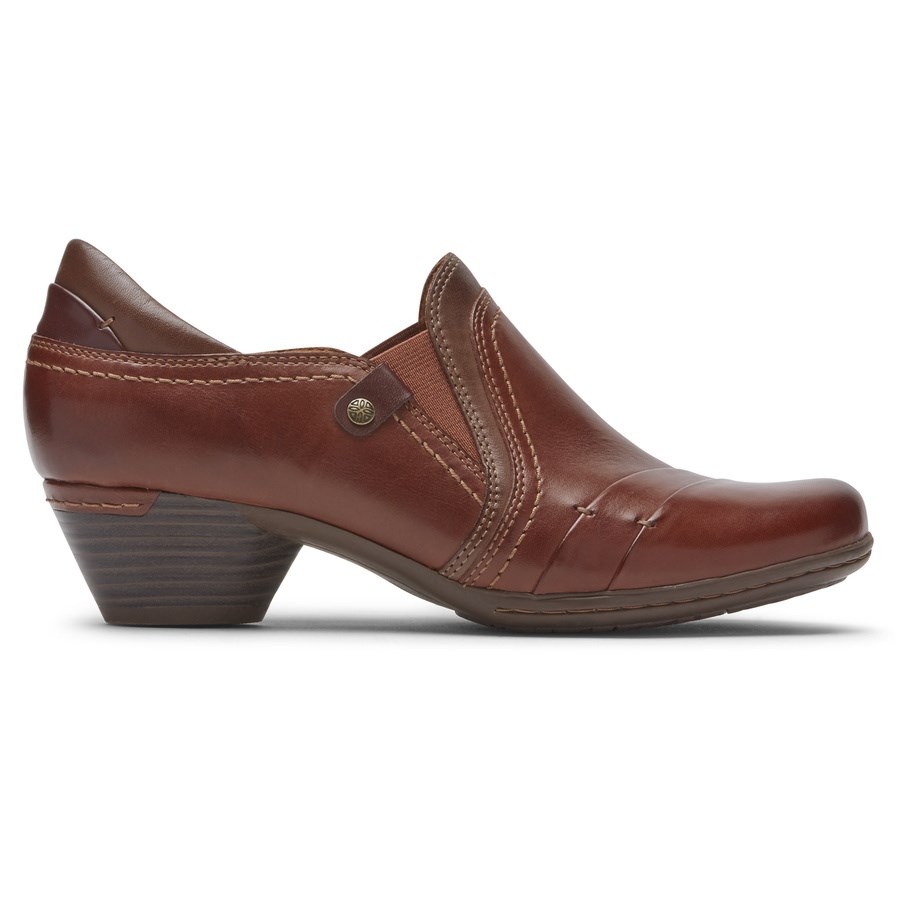 Rockport Cobb Hill Laurel Slip-On Laarzen Dames Donkerbruin | NL40I5682