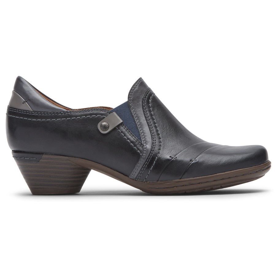 Rockport Cobb Hill Laurel Slip-On Laarzen Dames Donkerblauw | NL56M21IO