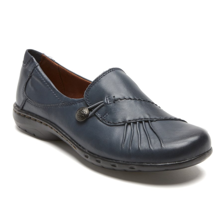 Rockport Cobb Hill Paulette Slip-On Loafers Dames Donkerblauw | NL52O6I90