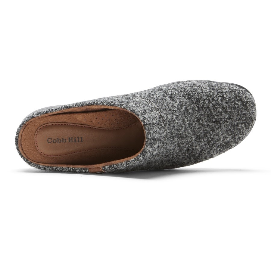 Rockport Cobb Hill Penfield Clog Badslippers Dames Grijs | NL2916IO0