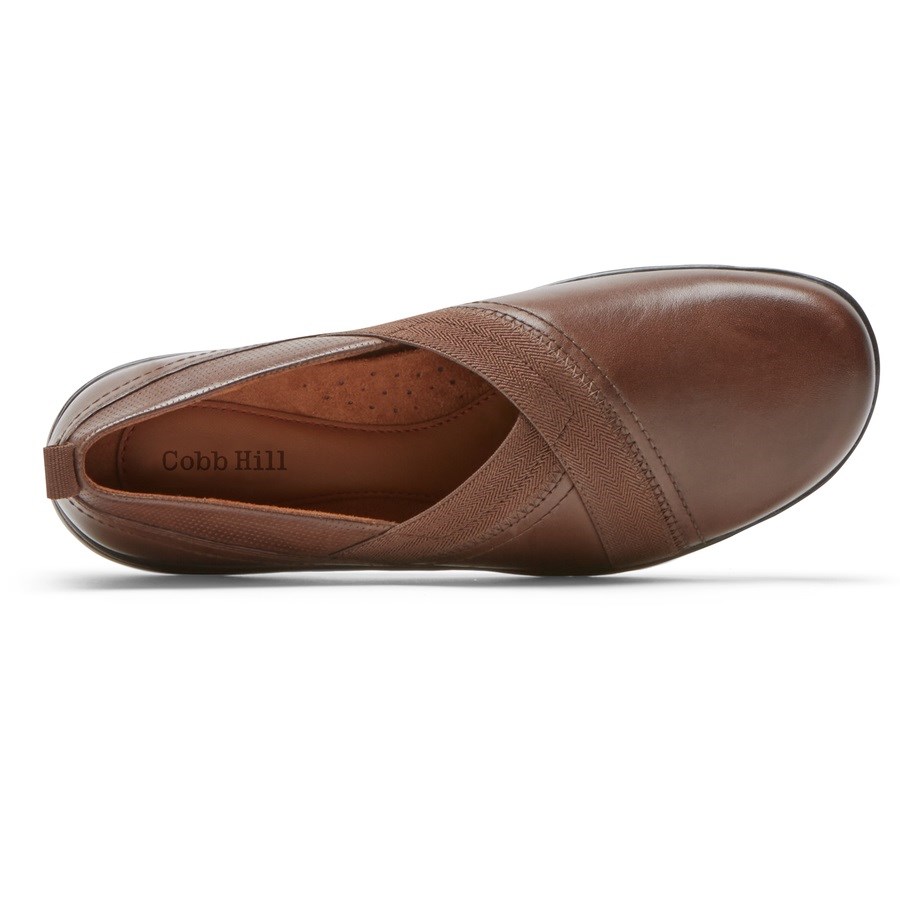 Rockport Cobb Hill Penfield Loafers Dames Donkerbruin | NL126058I