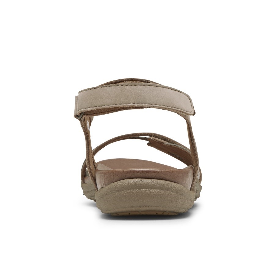 Rockport Cobb Hill Rubey 3-Riemen Sandalen Dames Goud | NL890OM6I