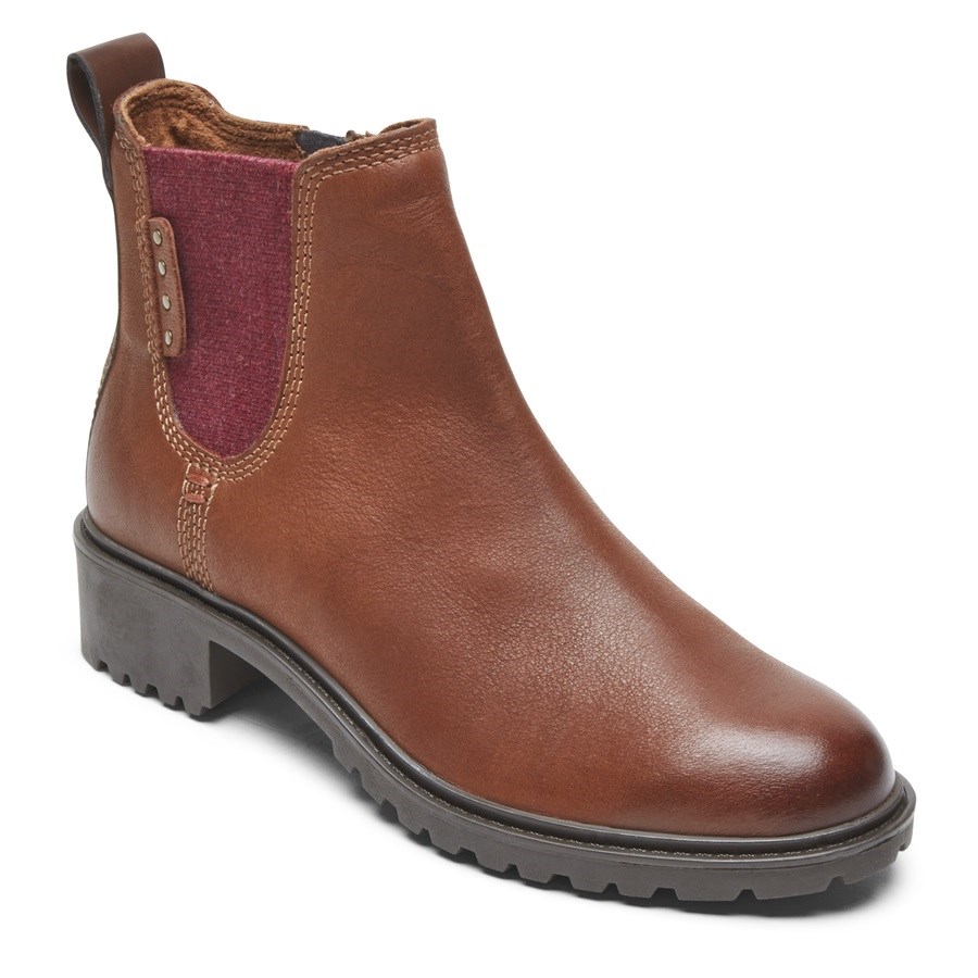 Rockport Cobb Hill Winter Waterdichte Laarsjes Dames Donkerbruin | NL6M91I2O