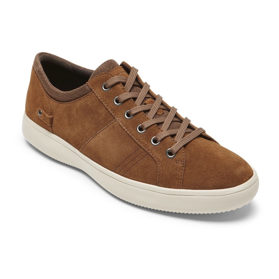 Rockport Colle Tie Sneakers Heren Bruin | NL2M0IO19