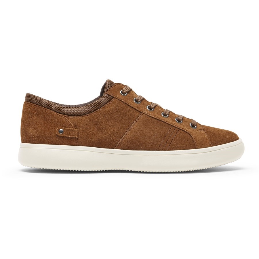 Rockport Colle Tie Sneakers Heren Bruin | NL2M0IO19