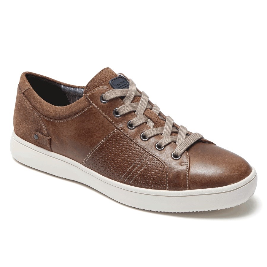 Rockport Colle Tie Sneakers Heren Donkerbruin | NL016258O