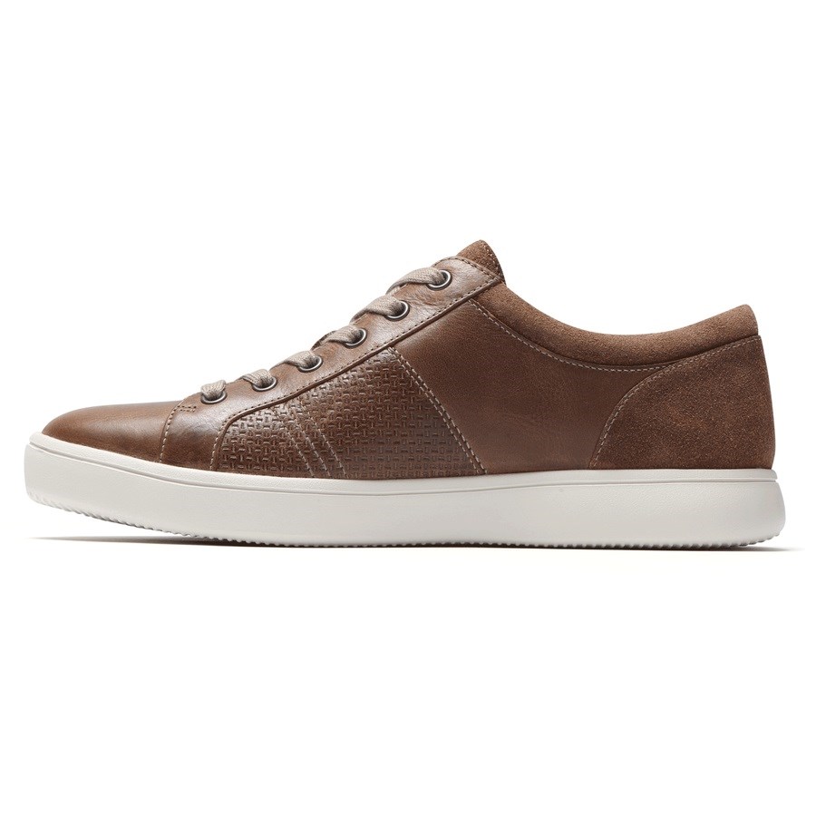 Rockport Colle Tie Sneakers Heren Donkerbruin | NL016258O