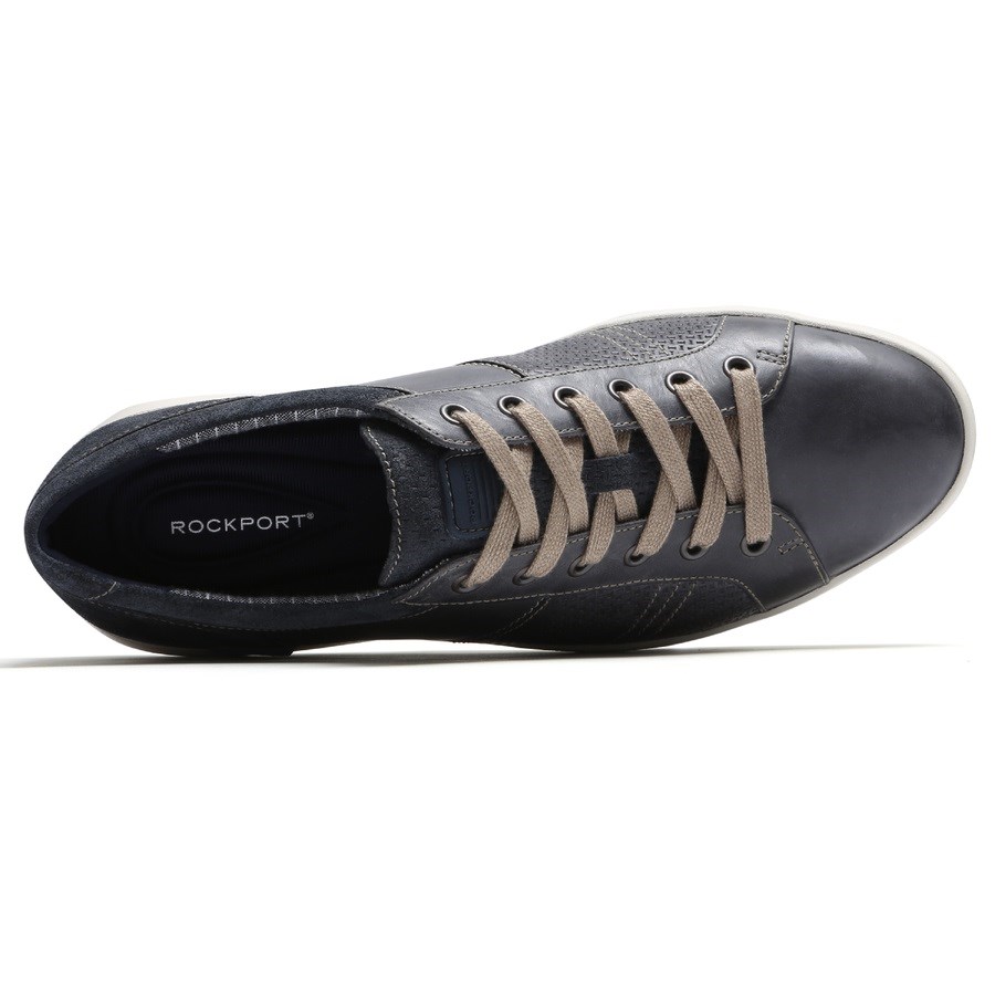 Rockport Colle Tie Sneakers Heren Donkerblauw | NL6OM2109