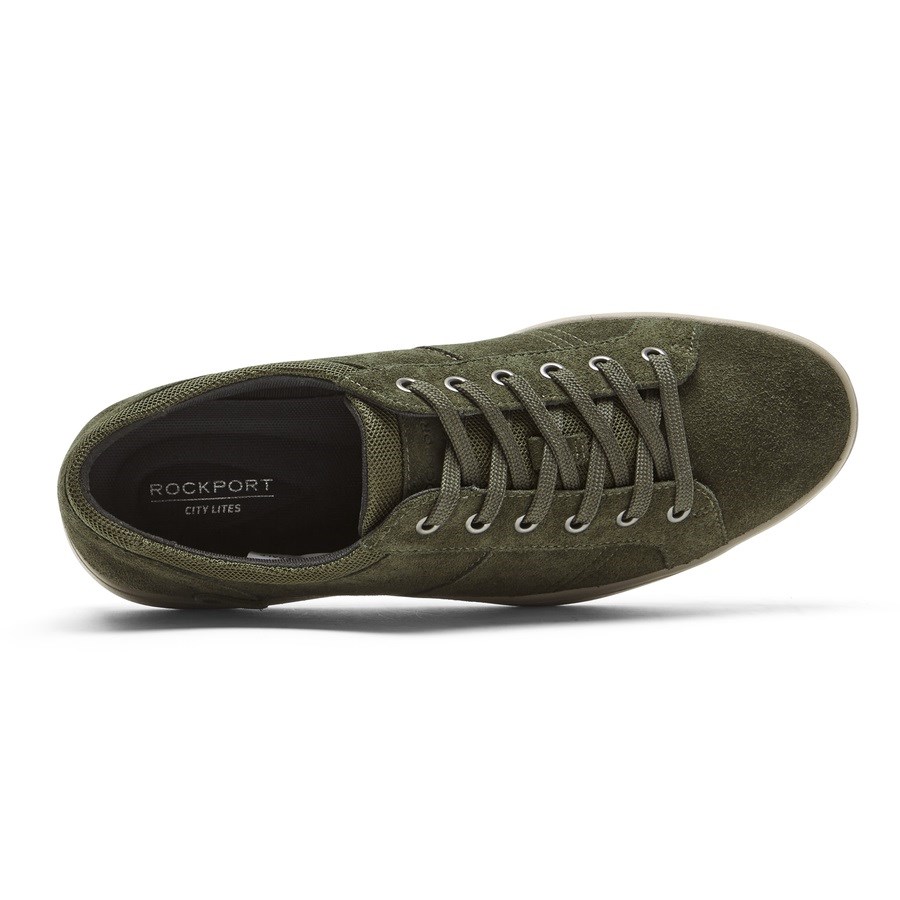 Rockport Colle Tie Sneakers Heren Olijfgroen | NL965081O