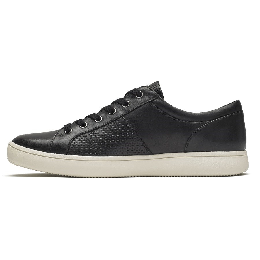 Rockport Colle Tie Sneakers Heren Zwart | NL71IM095