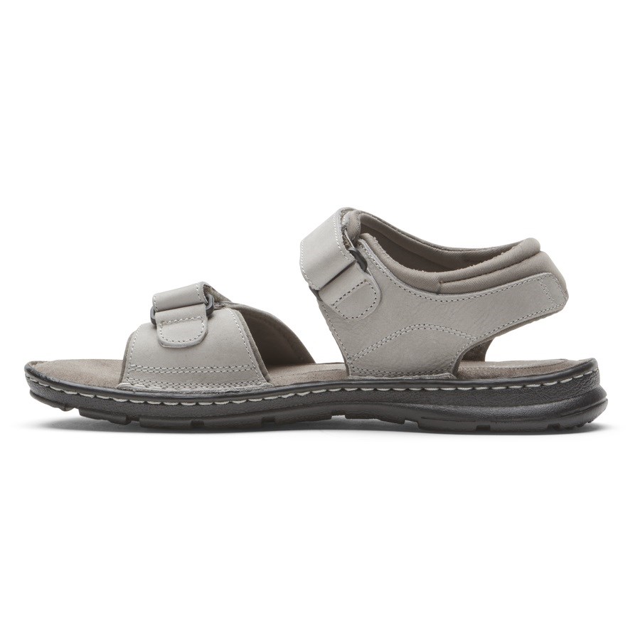 Rockport Darwyn Quarter-Riemen Sandalen Heren Lichtgrijs | NL4I65280