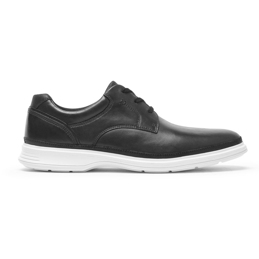 Rockport DresSports 2 Go Plain Neus Oxford Schoenen Heren Zwart | NL1O2MI60