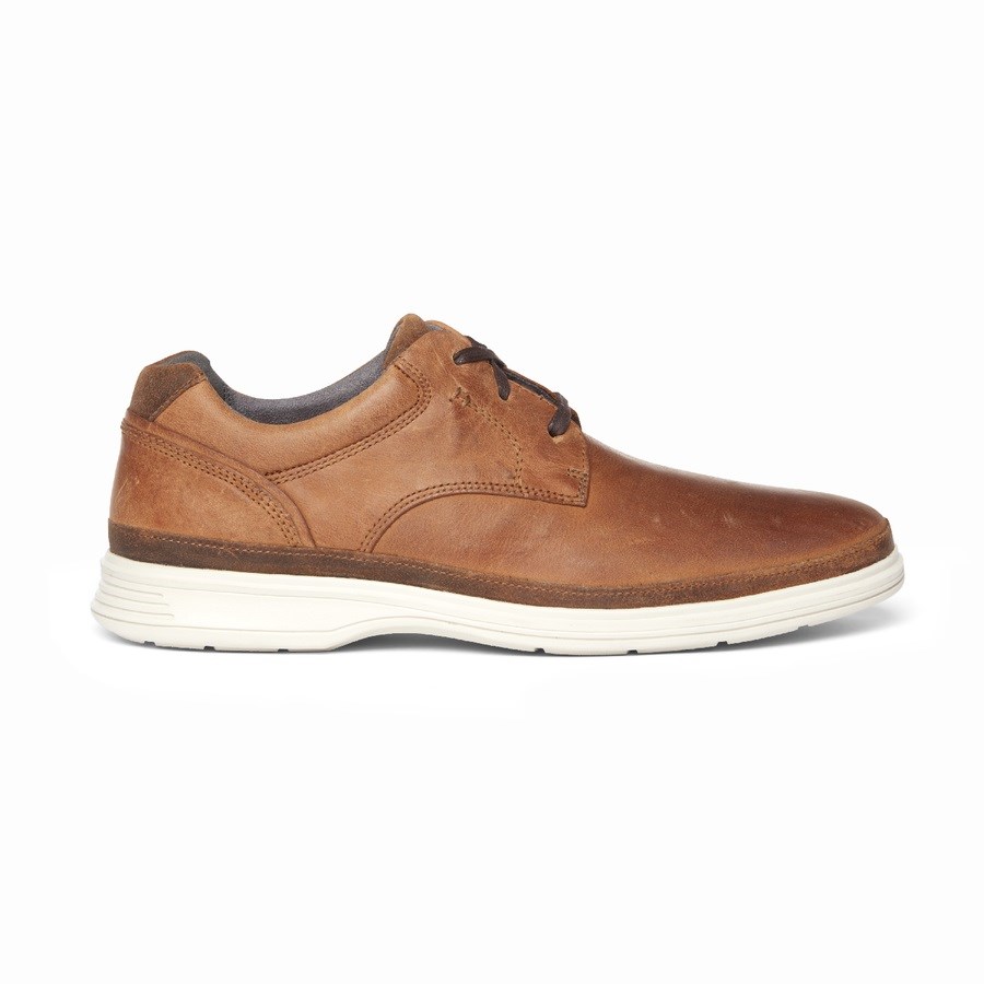 Rockport DresSports 2 Go Plain Neus Oxford Schoenen Heren Bruin | NL48120OI