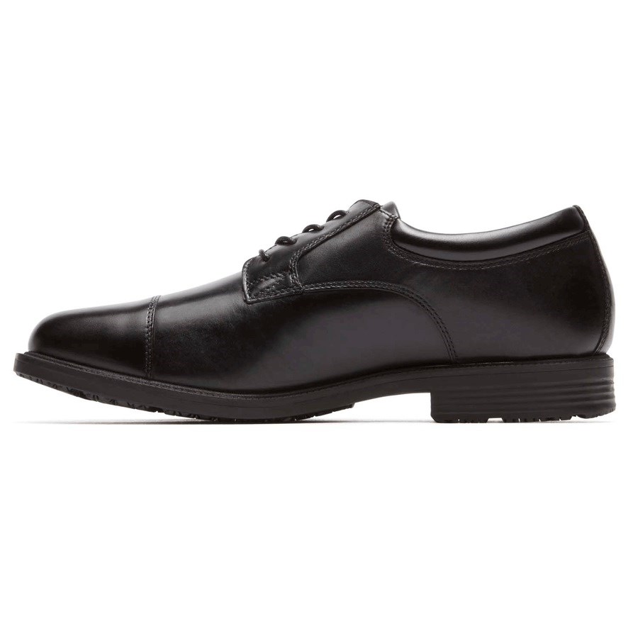 Rockport Essential Details Waterdichte Cap Neus Oxford Schoenen Heren Zwart | NL6MI20O9