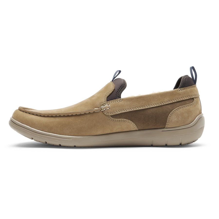 Rockport FitSmart Slippers Heren Lichtbruin | NL8OM5609