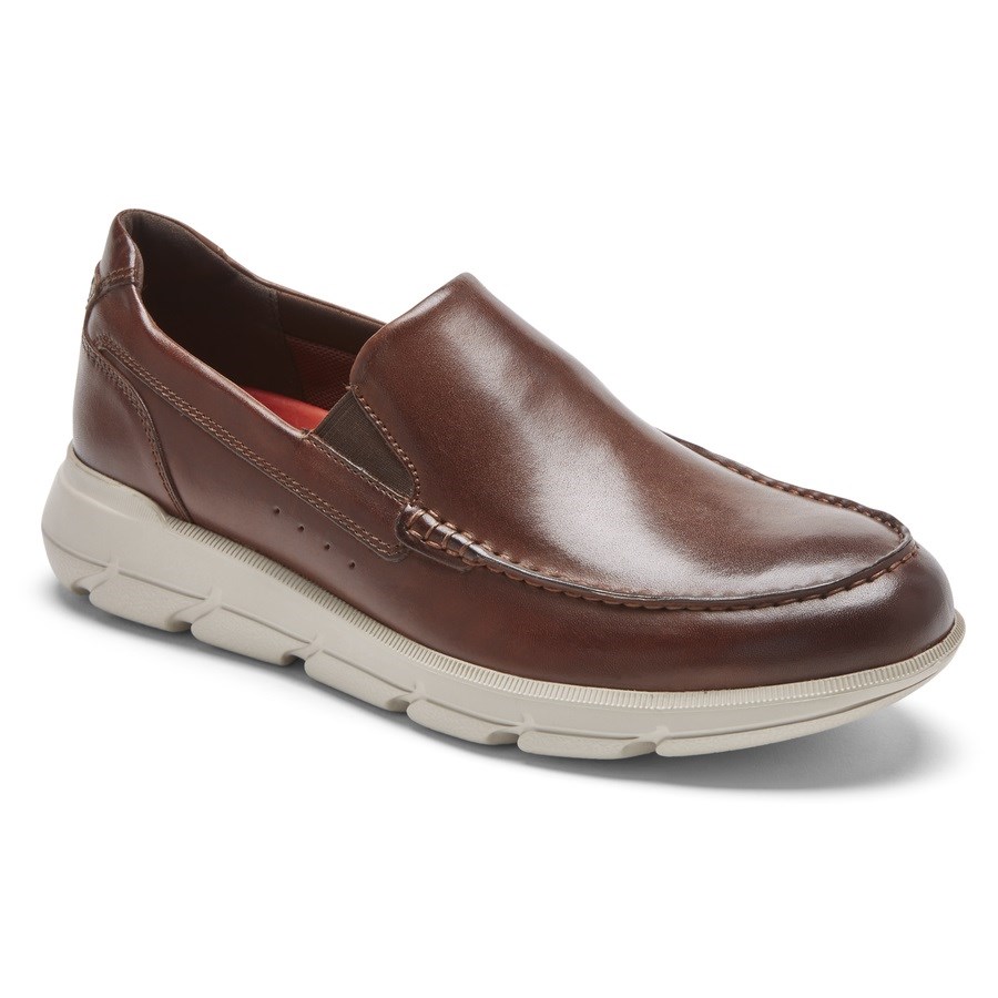 Rockport Garett Venetian Loafers Heren Donkerbruin | NL4651890