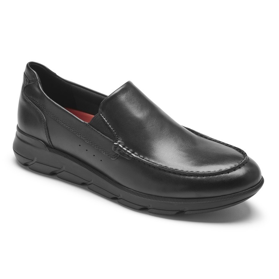 Rockport Garett Venetian Loafers Heren Zwart | NL382M019