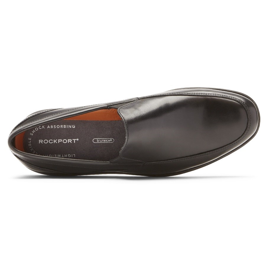 Rockport Garett Venetian Loafers Heren Zwart | NL65O821I