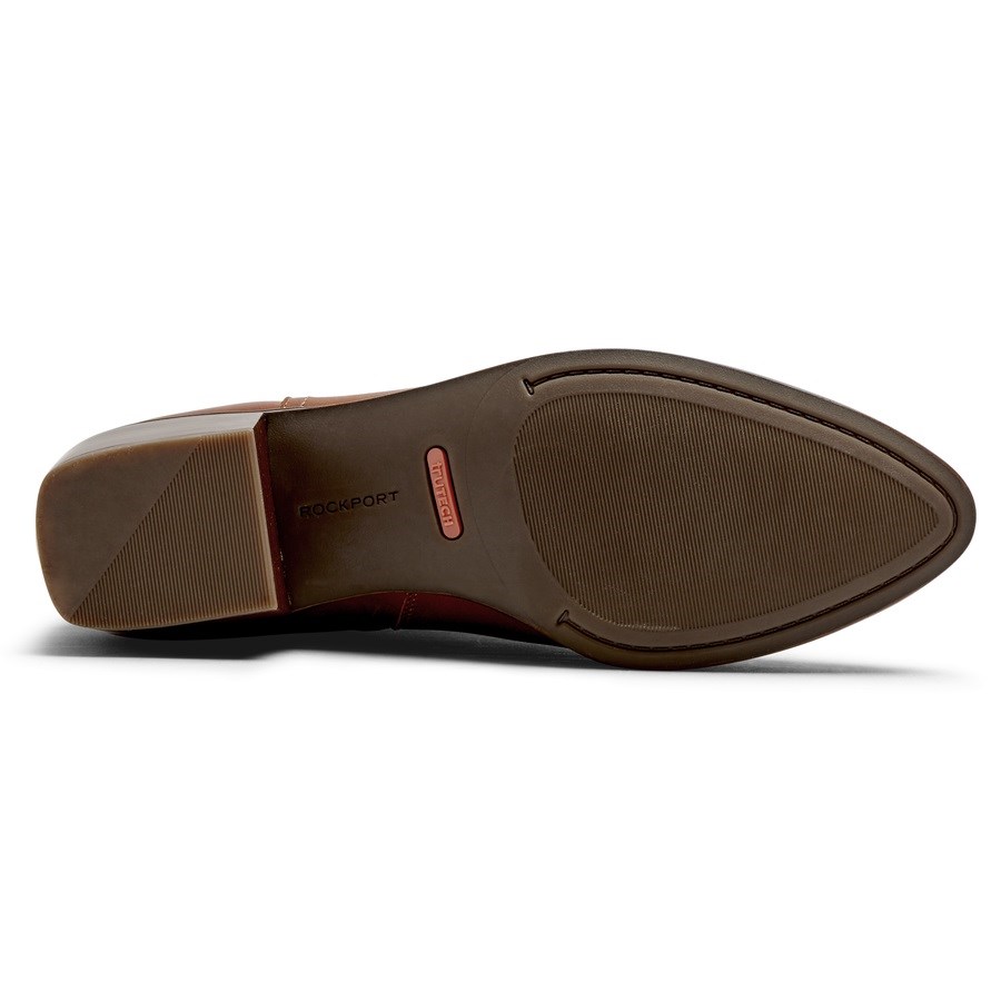 Rockport Geovana Mid Laarzen Dames Bruin | NL35O0618