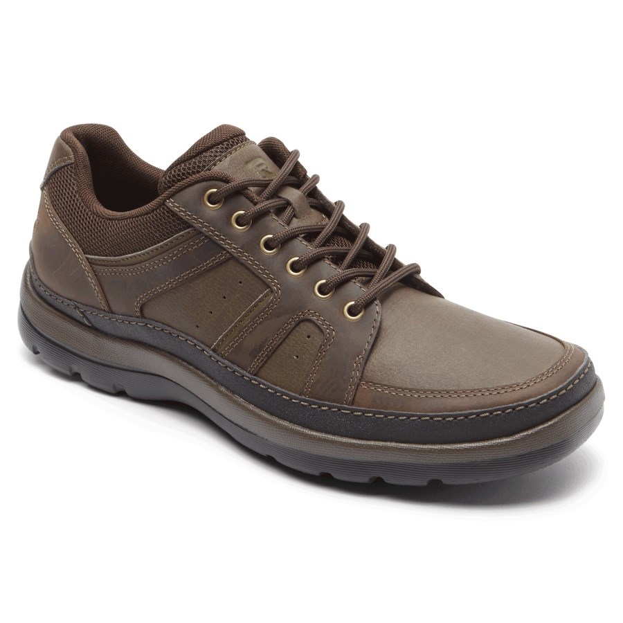 Rockport Get Your Kicks Mudguard Blucher Sneakers Heren Donkerbruin | NL1M98I60