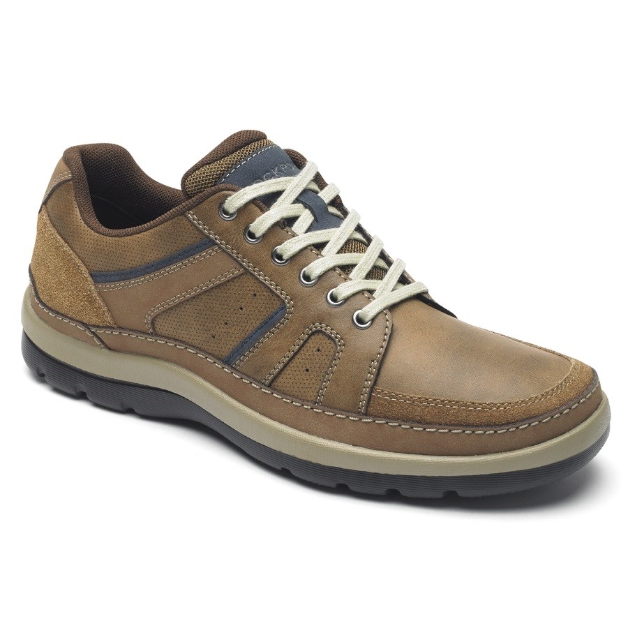 Rockport Get Your Kicks Mudguard Blucher Sneakers Heren Bruin | NL8OIM691