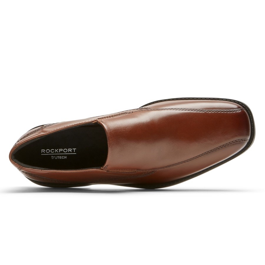 Rockport Greyson Bike Neus Slip-On Loafers Heren Donkerbruin | NL956180I