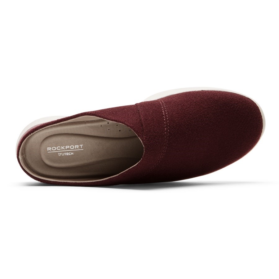 Rockport Jaime Washable Mules Dames Bordeaux | NL2M0I8O6