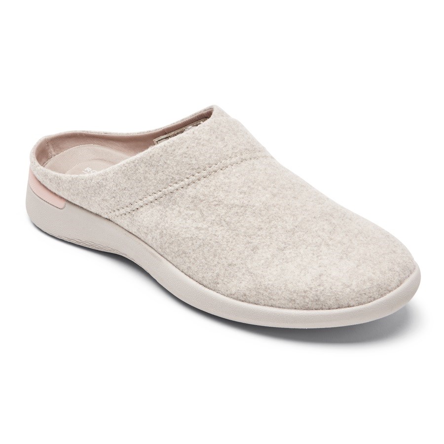 Rockport Jaime Washable Mules Dames Wit | NL209OM85