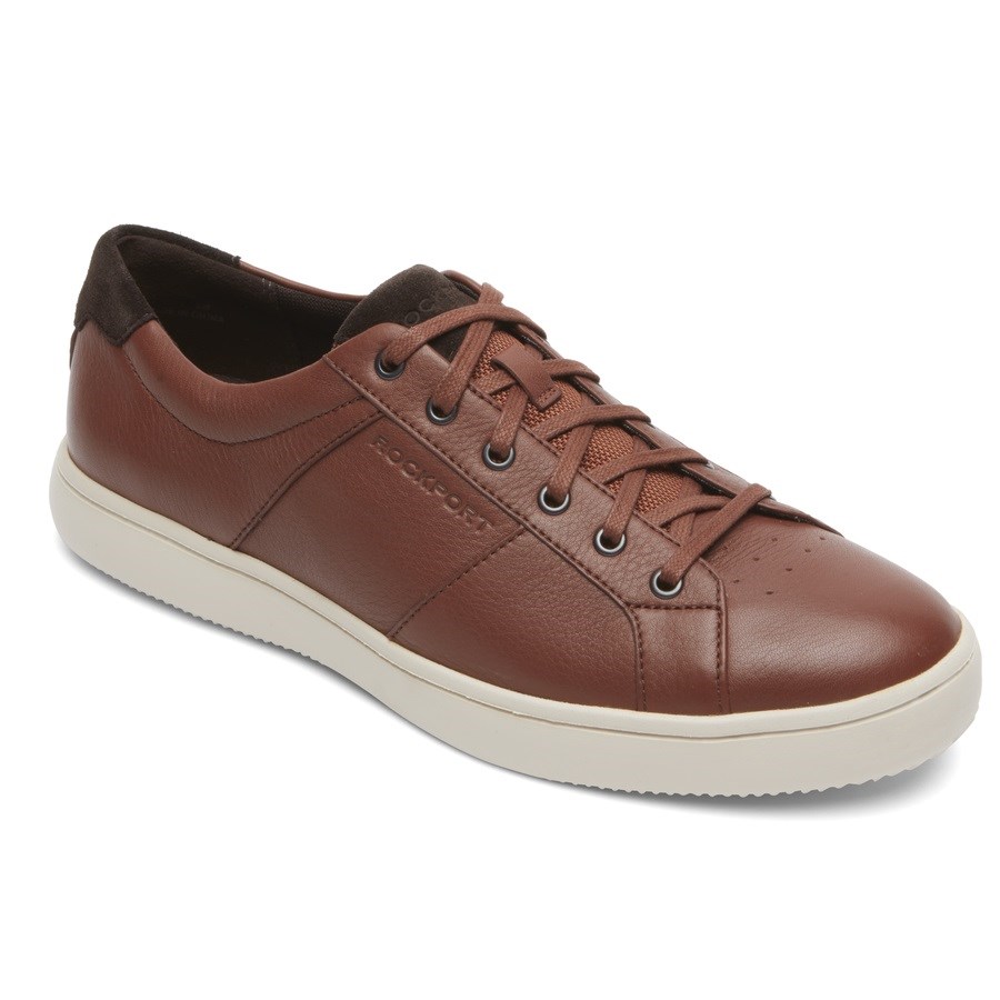 Rockport Jarvis Kanten-to-Neus Sneakers Heren Donkerbruin | NL1089O52