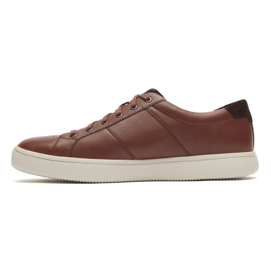 Rockport Jarvis Kanten-to-Neus Sneakers Heren Donkerbruin | NL1089O52